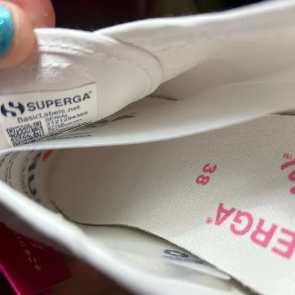Superga Barbie Pink white shoes sneakers - Picture 4 of 6